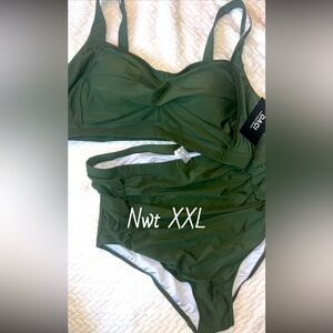 New Olive 2 piece swimsuit